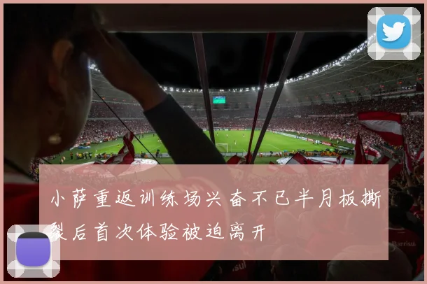 小萨重返训练场兴奋不已半月板撕裂后首次体验被迫离开